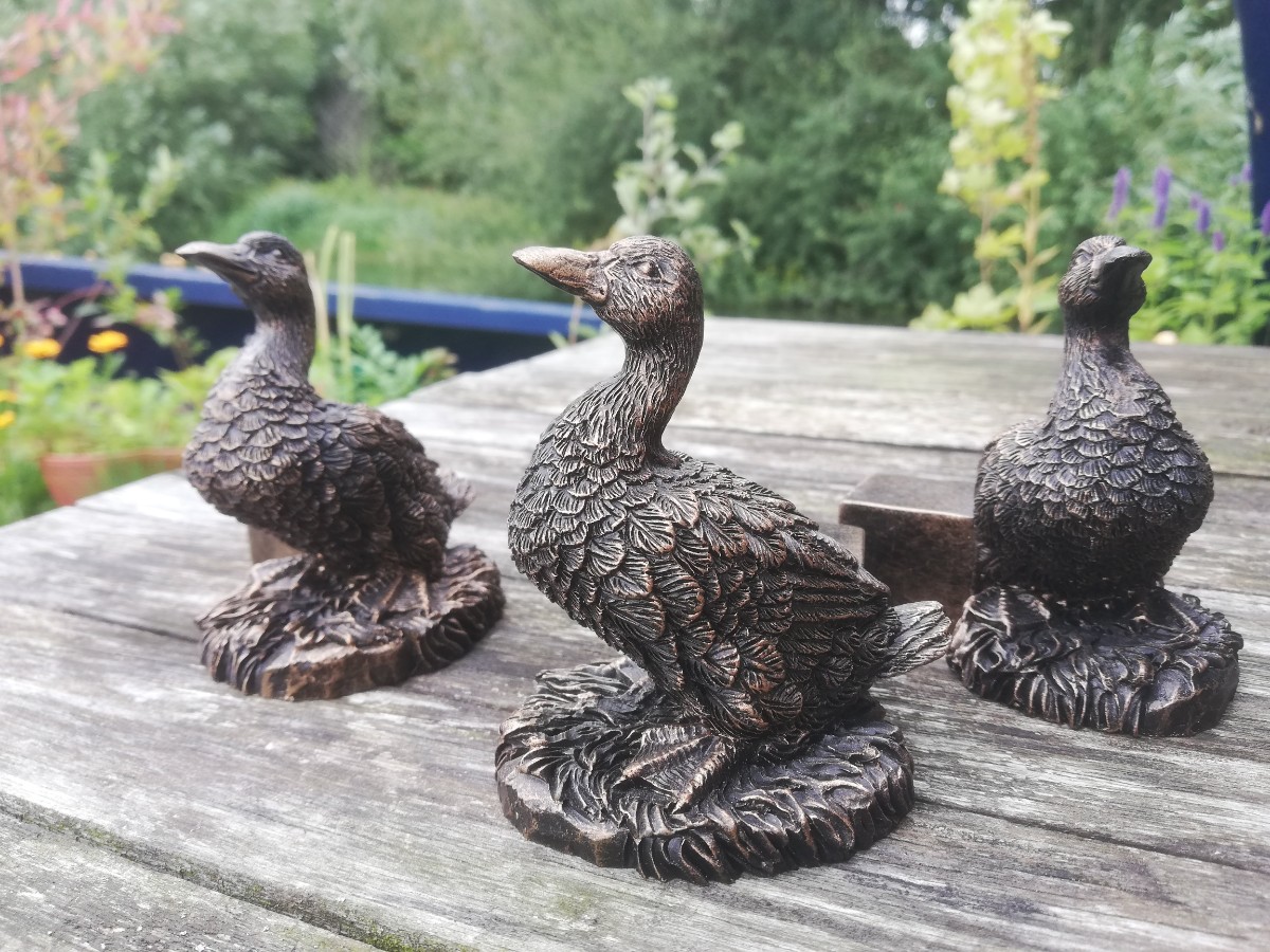 Potty Feet Decorative Poodle Plant Pot Feet – Bronze, Set Of 3 Miniature Resin Dog Feet For Planters
